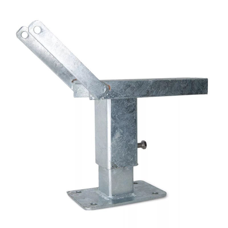 Unbranded Galvanized Boat Trailer Adjustable Winch Post Assembly