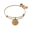 Alex and Ani A18EBJSRG,Jersey Shore Expandable Bangle Bracelet,Rafaelian Gold,Gold/Blue, Bracelet