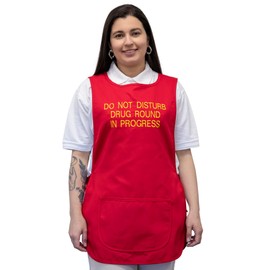 Mirabella Health & Beauty Unisex Cura Tabard Apron Red S