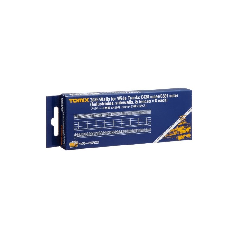 TOMIX 3085 N Gauge for Wide Rails, Inside C428, C391,