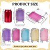 FINGERINSPIRE Pack of 5 Mini Suitcase Storage Boxes Made of