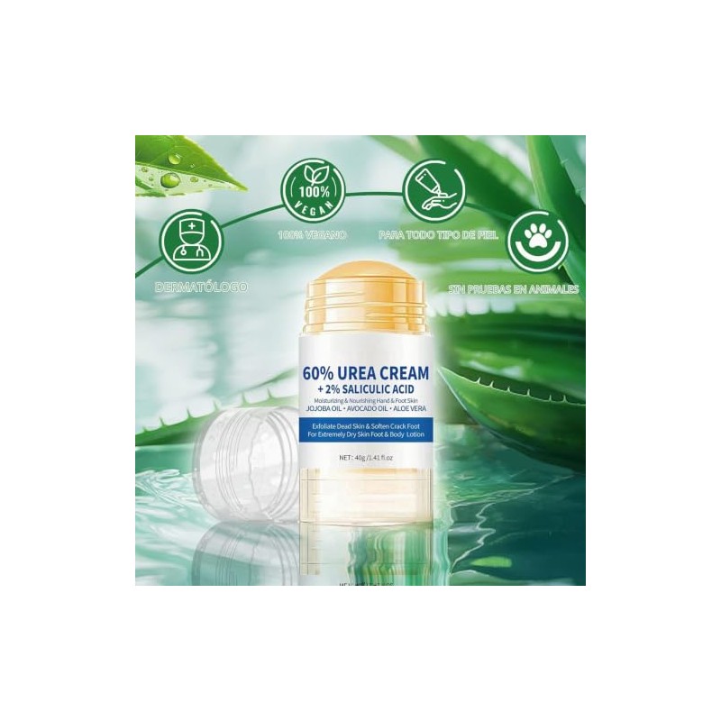 Crema Hidratante para Pies con Urea 60, 40g