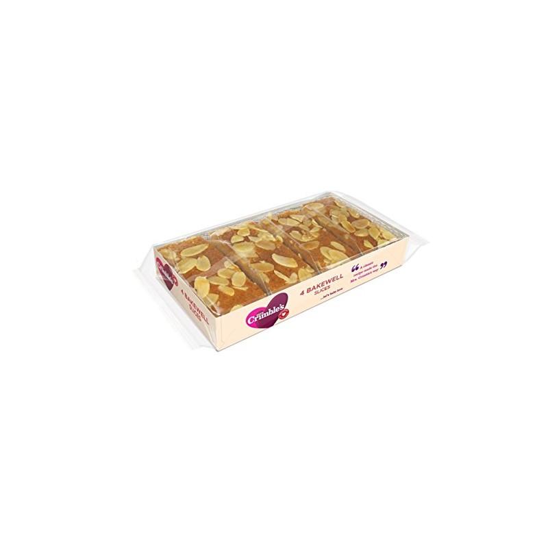 Mrs Crimbles Bakewell Slices 4 Pack