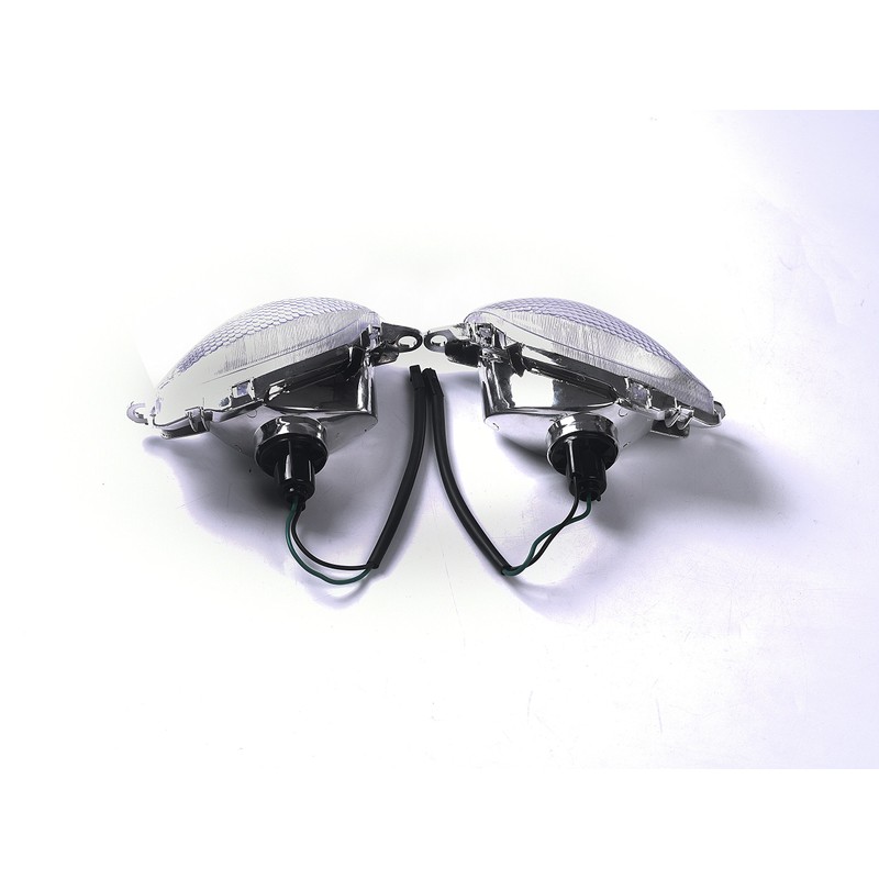 TOPZONE Fit for Suzuki 1999-2007 HAYABUSA - GSX1300R; Front Flasher