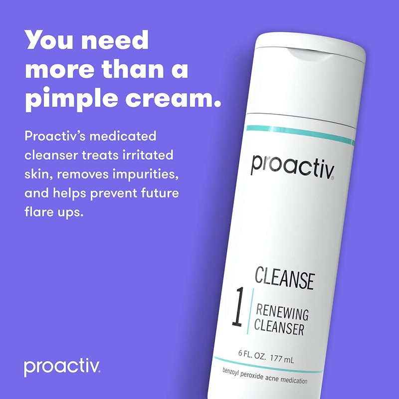 Proactiv Acne Cleanser - Benzoyl Peroxide Face Wash and Acne