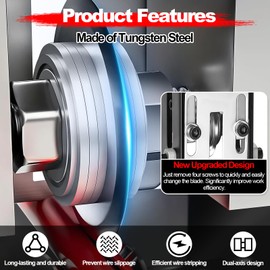 Trivd Frol Manual Wire Stripping Machine, Gauge Wire 0.06"-1", Scrapping Copper Wire Peeler Machine, Drill Powered/Hand Crank Dual-drive Wire Stripper Tool for Scrap Copper Recycling & DIY etc.