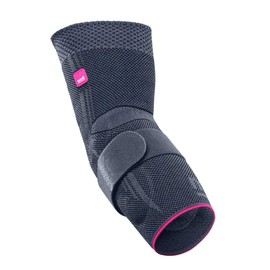 medi Epicomed Elbow Support | Unisex | Silver | Size III | Compression Bandage for Stabilising the Joint for Tennis Elbow or Golfer's Elbow | Can be Worn on Both Sides | Elbow | Breathable