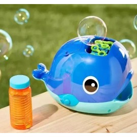 Play Day Bubble Whale Battery Operated Bubble Maker, Bubble Blowing Machine