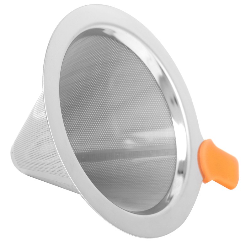 Coffee Maker Drip Filter Double Layer Stainless Steel Reusable Coffee