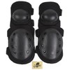 CarthageKing Elbow Knee Pat Set Survival Game Outdoor Sports (Black))