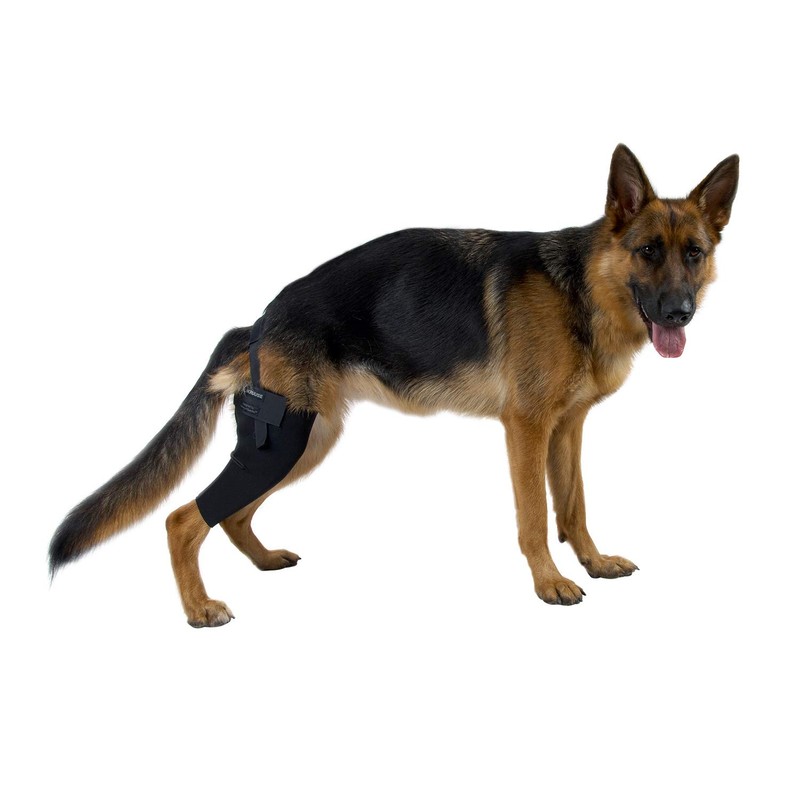 Reha knee protector / knee cuff from Kruuse, L, left