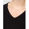 TRIGEMA V-Neck Shirt Organic Cotton S, black-C2C