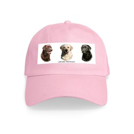 CafePress Labrador Retrievers Cap Unique Adjustable Baseball Hat Pink