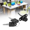 2 Pieces Drawer Locks with Keys Cabinet Locks for Furniture