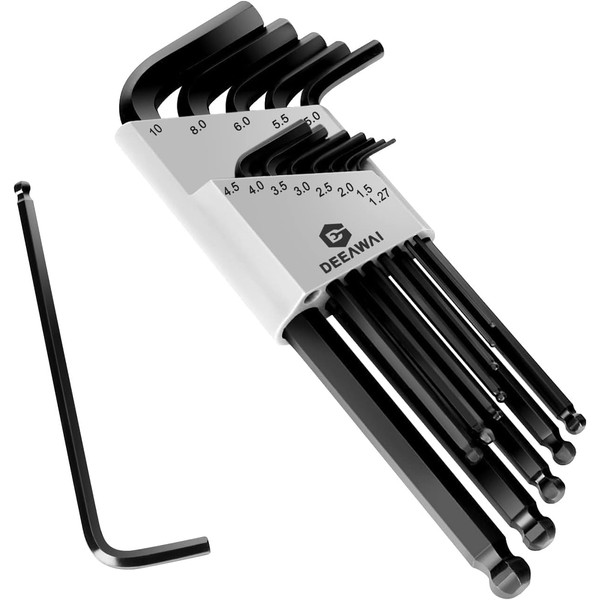 DeeAWai Hex Socket Set 13 Pieces, Metric, HX | DIY