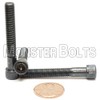 MonsterBolts - 1/4"-28 x 1-3/4" Socket Head Screws, ASTM A574,
