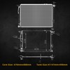 DWVO Radiator Compatible with 2010 2011 2012 2013 2014 2015