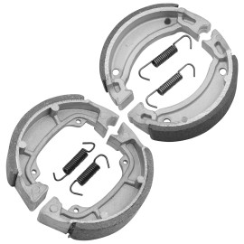 Caltric Front & Rear Brake Shoes for Yamaha PW80 Y-Zinger Mini 1983-1997 1993-2006