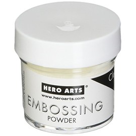 Hero Arts PW104 Embossing Powder, Clear, 1-ounce