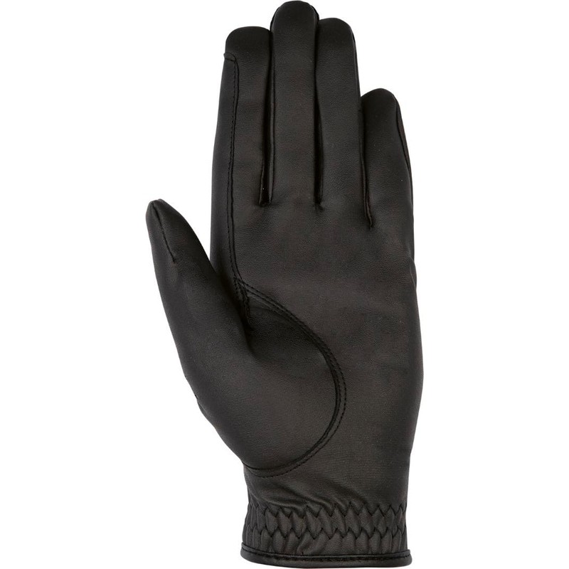 HKM Riding Gloves Professional Soft Black black Size:Large