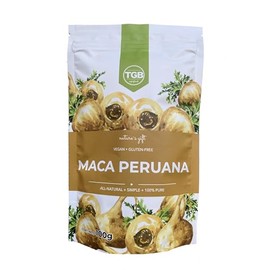 TGB SUPERFOODS  Maca Peruana 100 Pura y Orgánica  Superalimento Natural, Vegano, Eco Friendly, Sin azucar y Gluten Free  Contenido 100g               