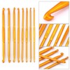 8 Pieces Knitting Needle Crochet Hook Set Aluminum Crochet Hook