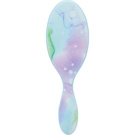 WET BRUSH, The Original Detangler, Color Wash Splatter, Cepillo Desenredante, Minimiza Dolor y Daños, Desenreda Todo Tipo de Cabello, Cerdas IntelliFlex, Cepilla Fácil y Adiós Nudos, Diseño de Colores Pastel