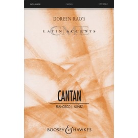 Cantan: Kinderchor oder Frauenchor (SA), Claves, Congas und Klavier. Chorpartitur. (Choral Music Experience)