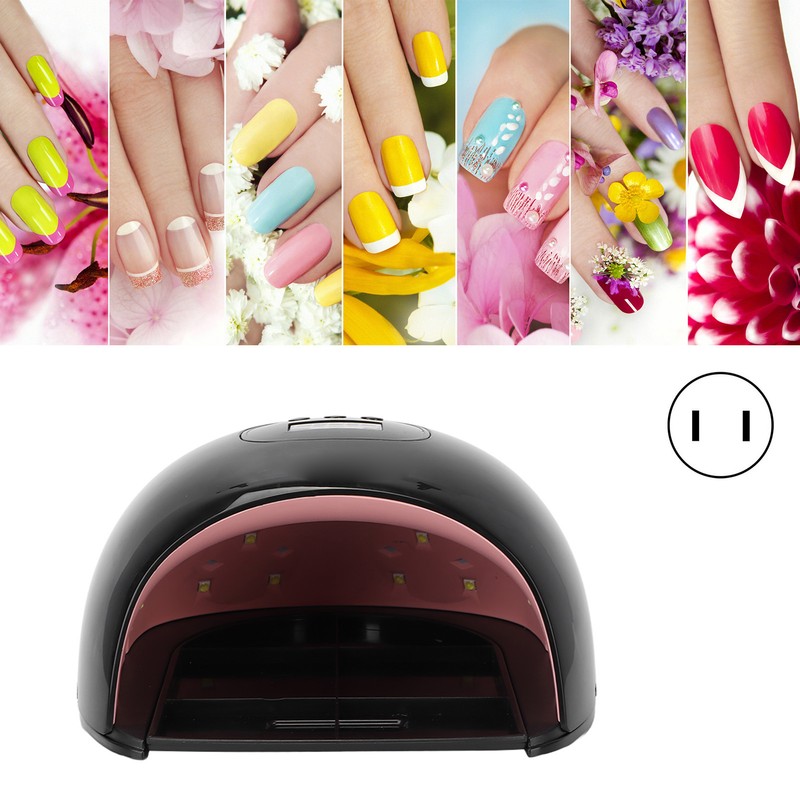 72W UV LED Nail Lamp 36pcs Light Chips 180° Lighting