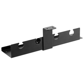 Electraline 71729 Under Desk Cable Holder Tray 322 x 106 x 90mm for Managing Electrical Cables, Cable Organiser, Desk Tidy, Cable Management, Cable Management, Ideal