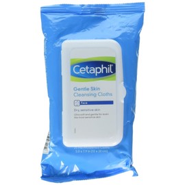 Cetaphil Gentle Skin Cleansing Cloths, 25 Sheets, (Pack of 2)