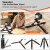 Koolehaoda 71.6” Camera Monopod with 3-Way Pan Tilt Head &