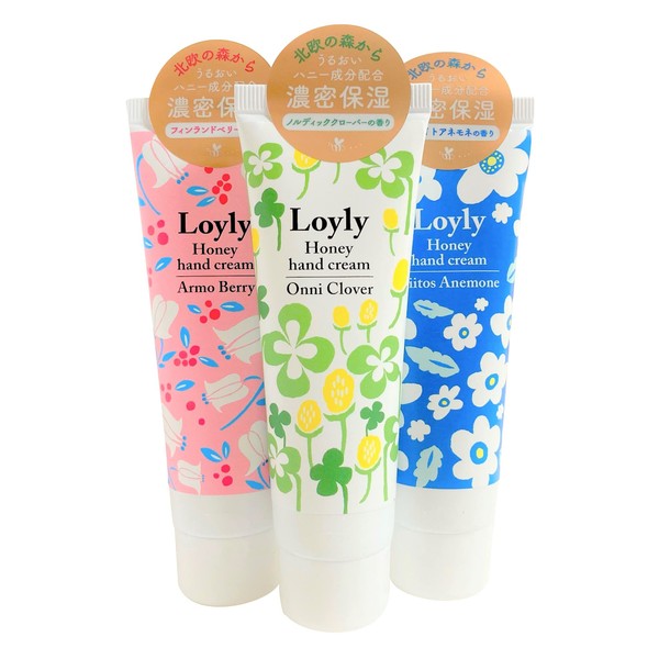 Charlie Lowleehanny, Hand Cream, 1.8 oz (50 g), Sauna Feel, Finland Berry, White Anemone, Nordic Clover, Choose All 3 Types (Finnish Berry (Pink))