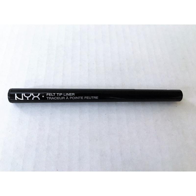 NYX Felt Tip Eye Liner - Jet Black 3 EYELINERS