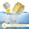 DIYCUT Foot Valve with Suction Basket, Brass Check Valve Water,