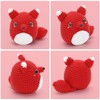 CrochetBox Complete Crochet Kit for Beginners, Red Fox Crochet Set,