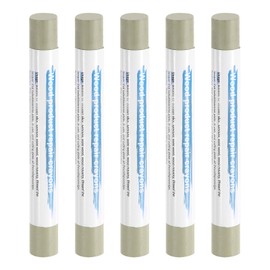 HARFINGTON 5pcs Wood Filler Sticks Wooden Wax Touch Up Furniture Repair Crayons for Scratch Hole Wood, Olive Green