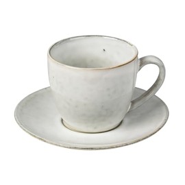 broste Copenhagen Nordic Sand Cup with Saucer 0.15 L