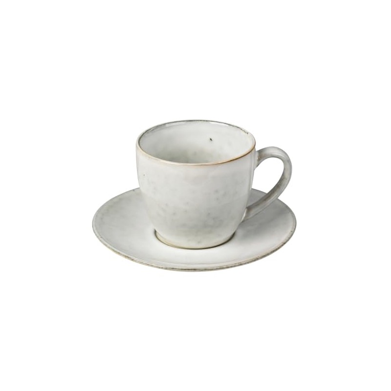 broste Copenhagen Nordic Sand Cup with Saucer 0.15 L