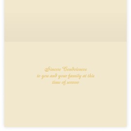 The Gallery Collection, 5 Count Card Pack, Sympathy Cards with Pearl Lined Envelopes (Sympathy Doves)