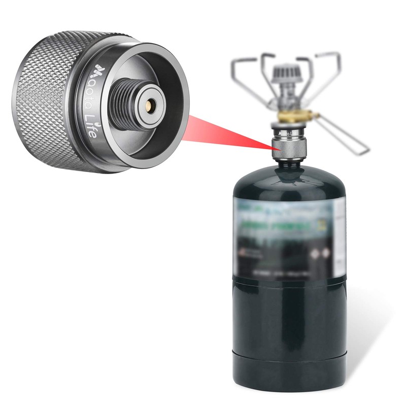 Maotalife Camping Stove Gas Converter Propane to Butane EN417 Valve
