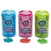 Kidsmania Getaway Galaxy Rocks Bubble Gum Candy Cans - 12