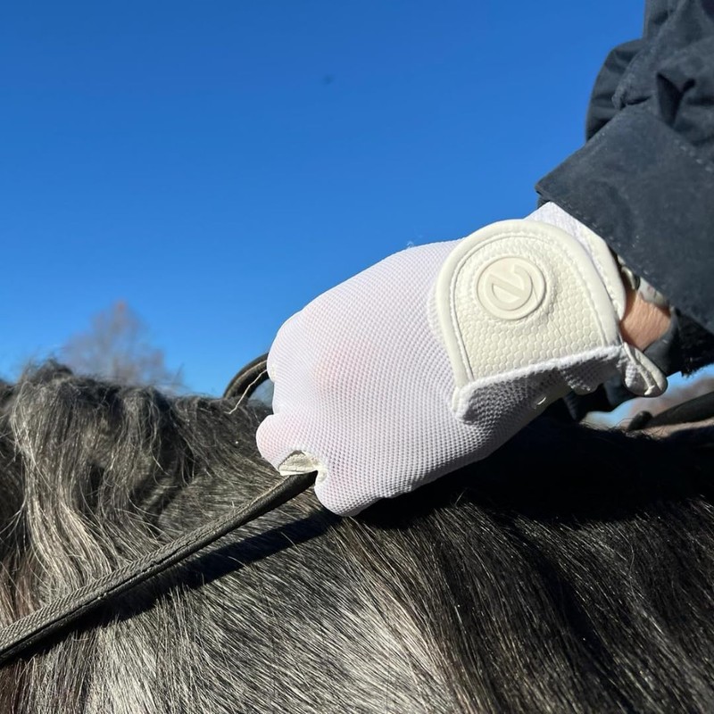 eGlove - eQUEST GripPro X-LITE Horse Riding Gloves - Lightweight,