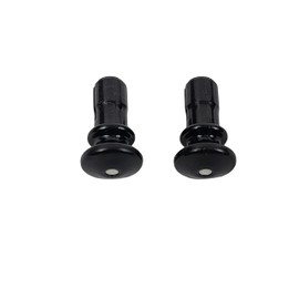Acoustic Guitar Black ABS End Pin with White Dot for Yamaha Guitars - Pack of 2 (WJ215200)