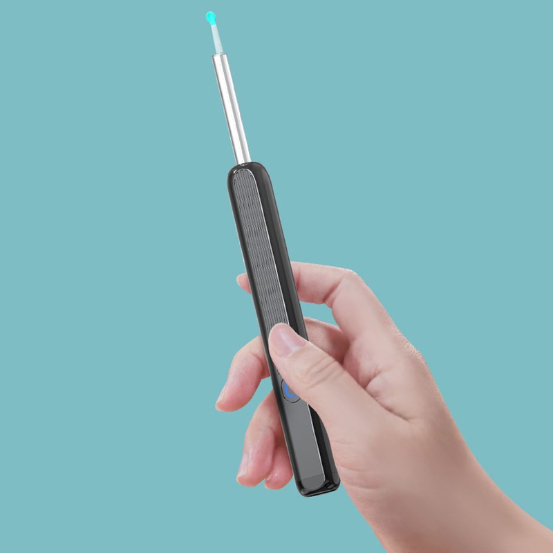 LED Light Earpick Ear Wax Removal HD Camera Visible Smart