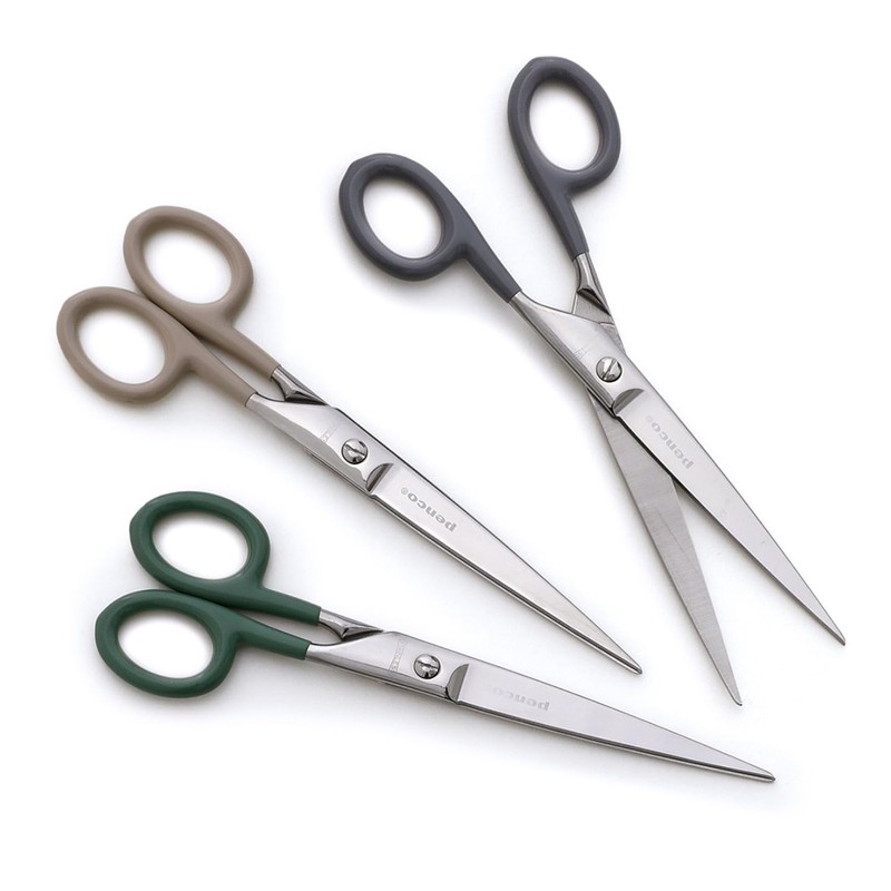 Penco Stainless Steel Scissors, L (Gray)