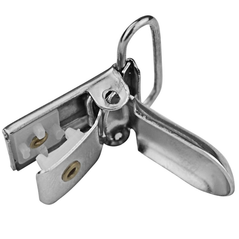 50pcs 1" Pacifier Suspender Clips, Marrywindix Pacifier Clips for Making