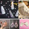 Beadsland 2880pcs Flat Back Crystal Rhinestones Round Gems for Nail