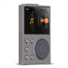 HiFi MP3 Player, Support BT 5.3 Lossless DSD DAC FLAC Playback Portable Digital Audio Player