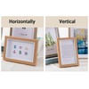 marysgift 6x4 Photo Frames Wood Pattern Picture Frame with Glass